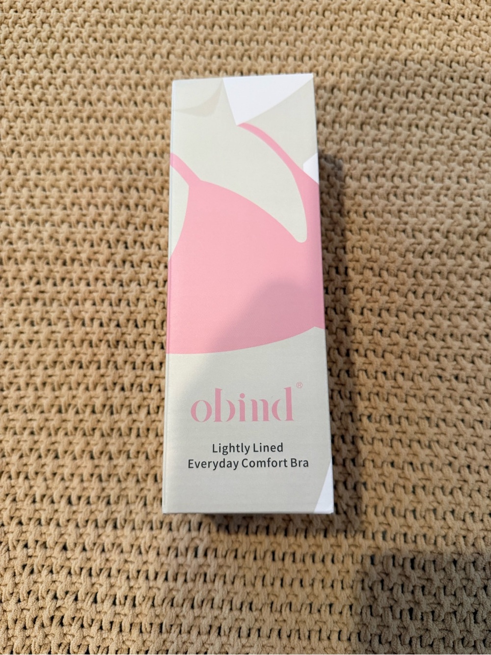 Obind Lightly Lined Everyday Comfort Bra - Pink